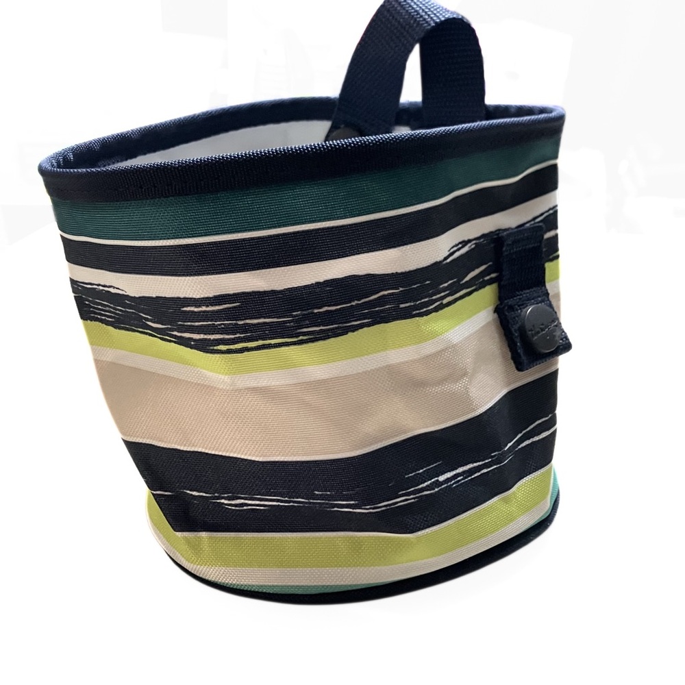 Thirty-One Oh-Snap Bin in Sea Stripes.